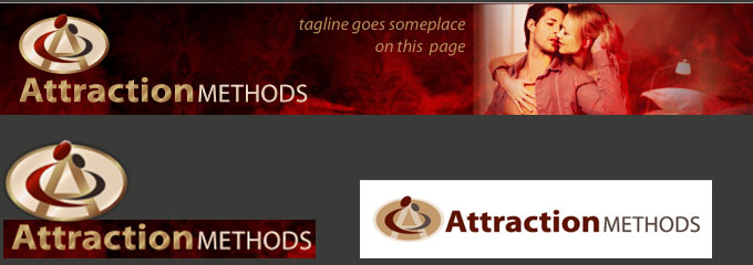 Attraction Methods - Logo and Banner Design