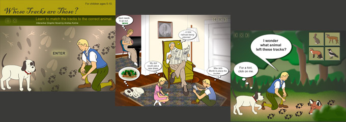 Interactive Novel: Story and Game for Children